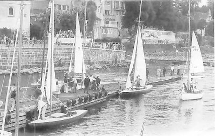 Rheinsegeln vor 45 Jahren - Kölner Yacht Club - segeln auf dem Rhein