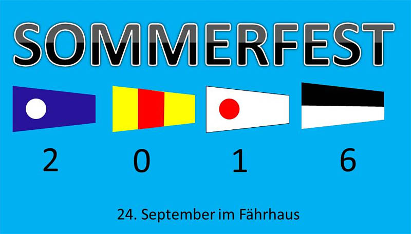 Sommerfest 2016 - Koelner Yachtclub - Segeln in Köln